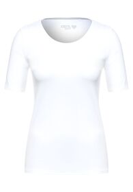 T-Shirt in Unifarbe