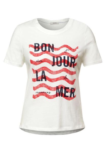 FP Bonjour La Mer T-Shirt - 33474/vanilla white
