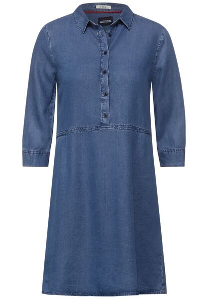 TOS Lyocell Dress - 10281/mid blue wash