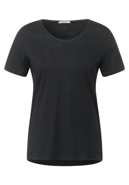 NOS Basic Rounded V-Neck - 12538/carbon grey