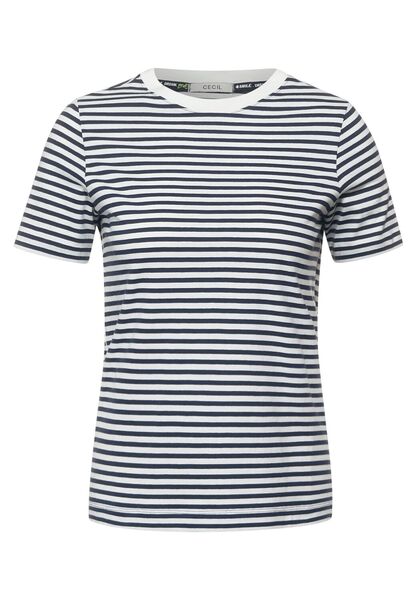 Striped T-Shirt - 23727/river blue