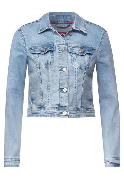 Denim Jacket Cropped Light Blu - 12413/light blue