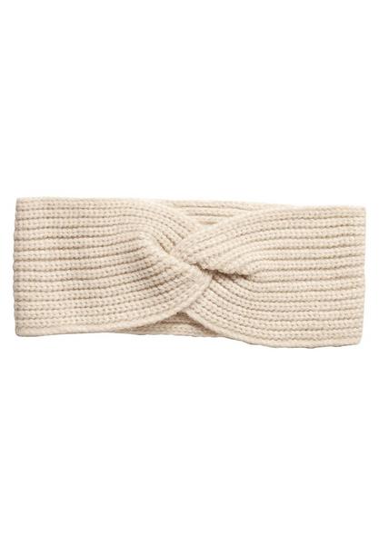 O_Knit Headband - 14083/iced white melange
