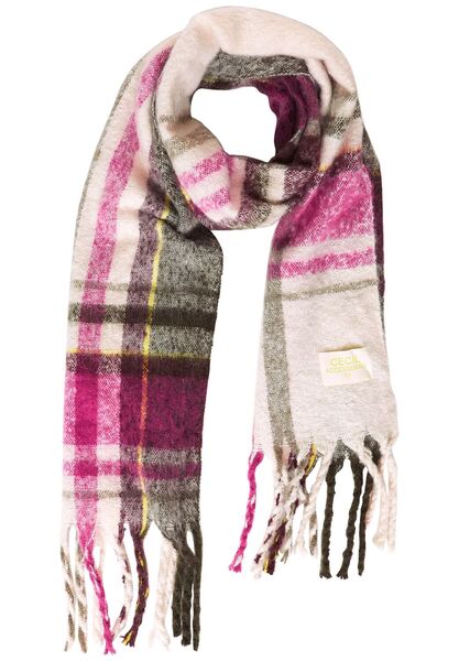 O_Brushed Scarf - 33643/iced white