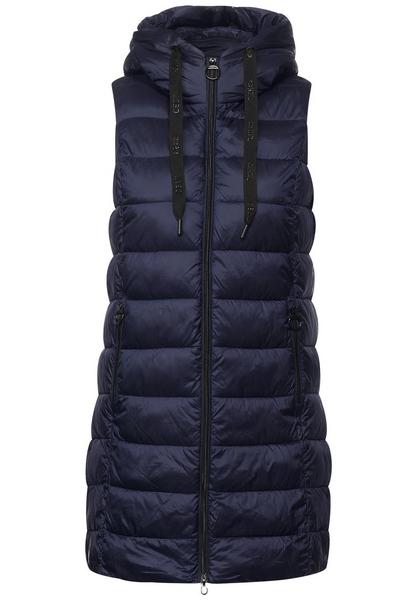TOS Long Padded Vest - 10128/deep blue