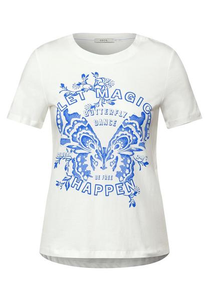 Butterfly FP T-Shirt - 23474/vanilla white