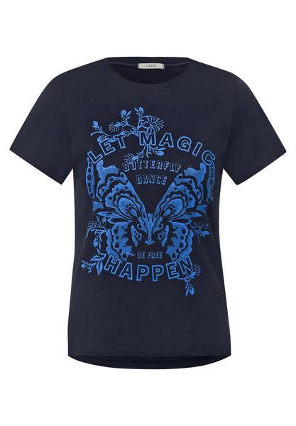 Butterfly FP T-Shirt - 20128/deep blue