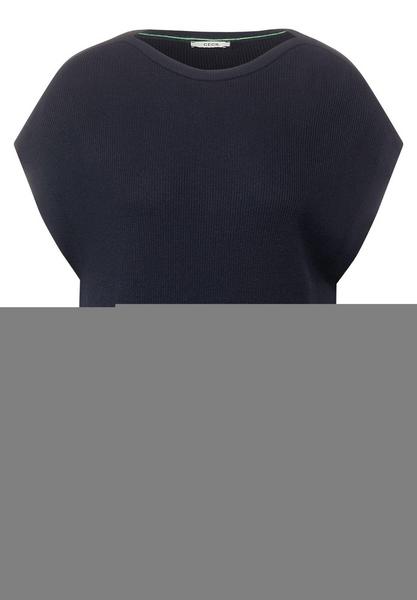 TOS Structured Pullunder - 10128/deep blue