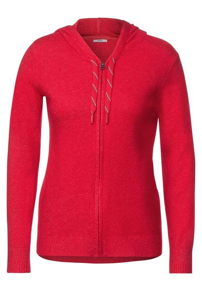 NOS Cosy Zip Cardigan - 14286/strong red