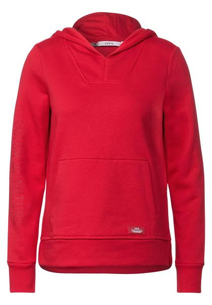 BF_Sweatshirt w. Placement Wor - 14286/strong red