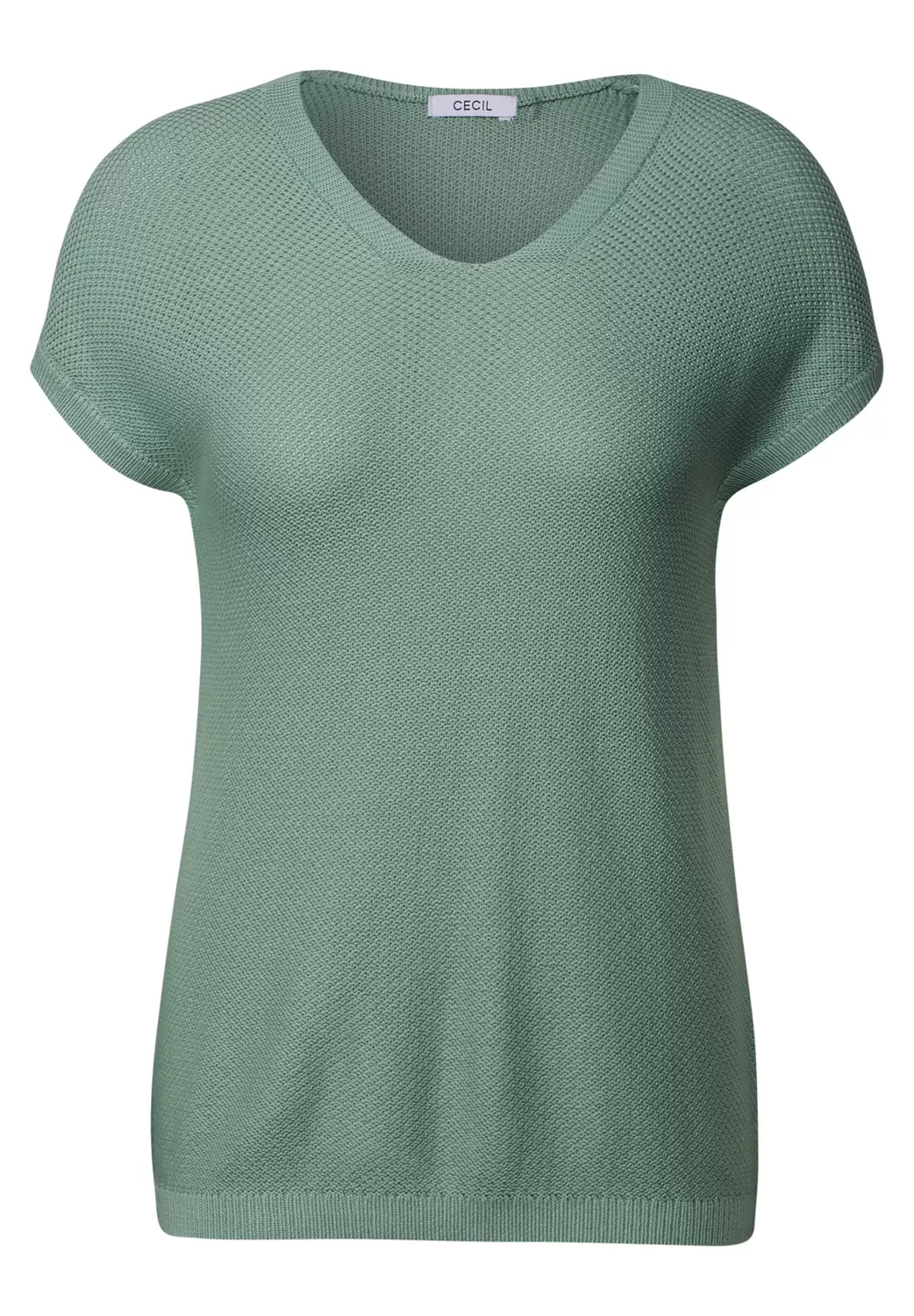 Structured V-neck female