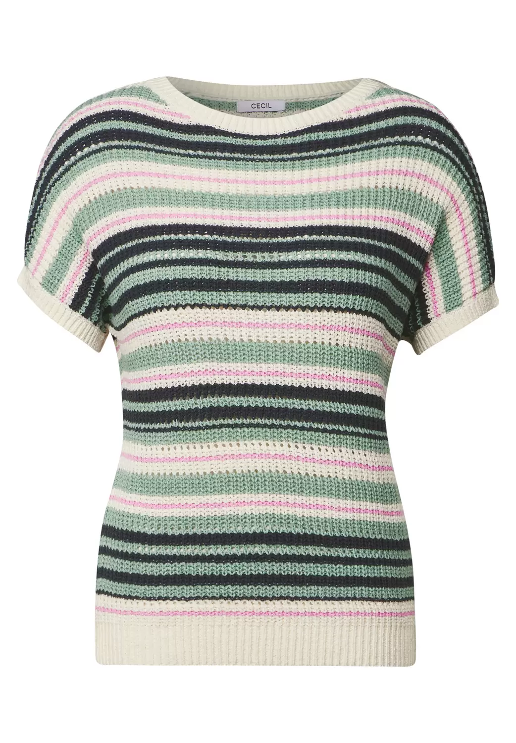 Gestreifter Pullover