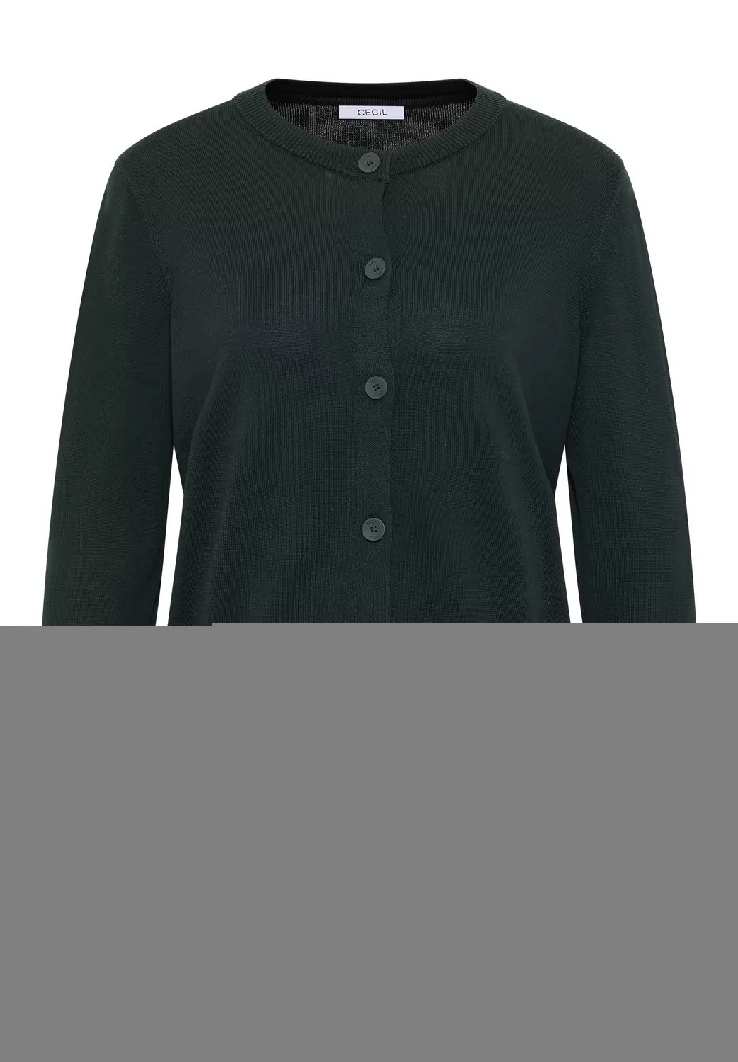 Strickjacke mit Knopfleiste