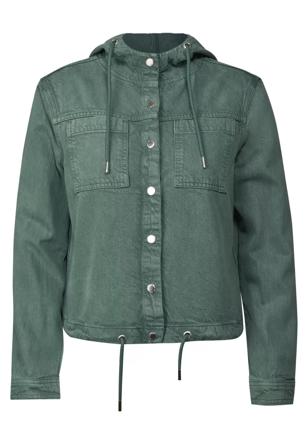 Style TOS Overshirt Hood - 16785/dark balmy khaki