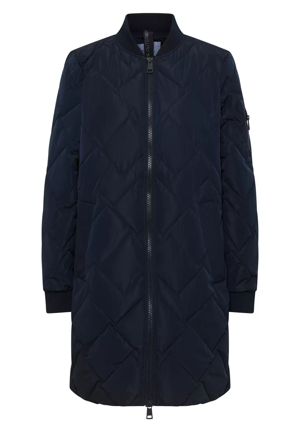 Langer Stepp-Blouson
