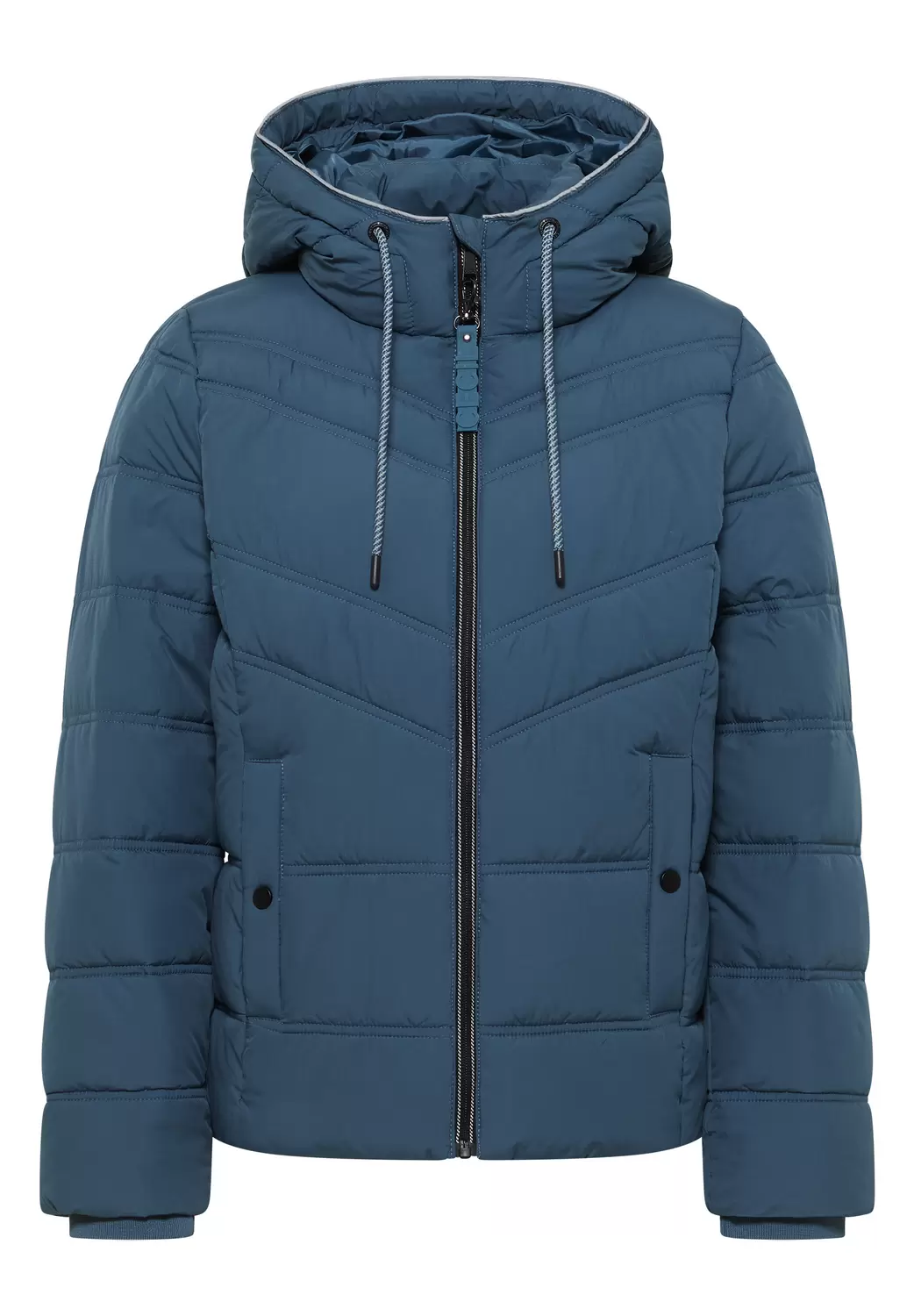 Steppjacke mit Kapuze