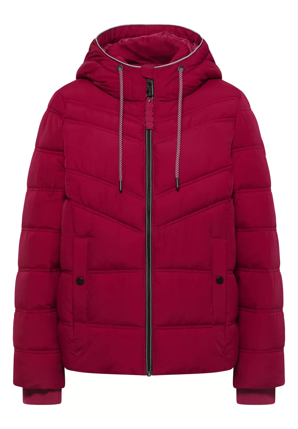 Steppjacke mit Kapuze