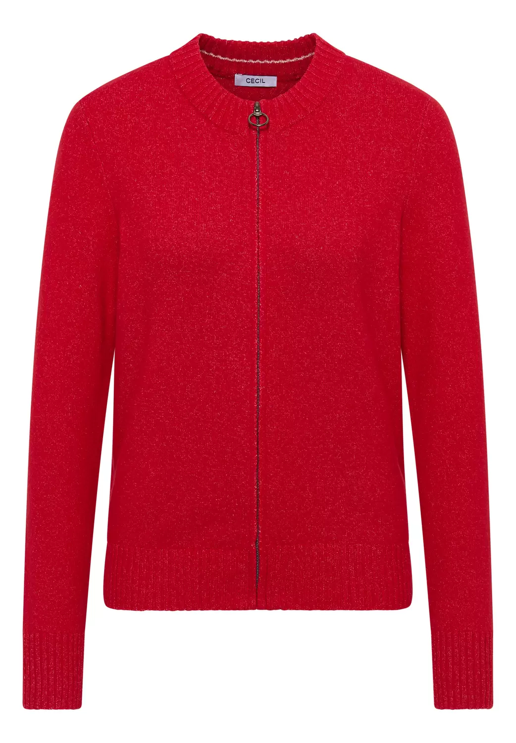NOS_Cosy Zipper cardigan