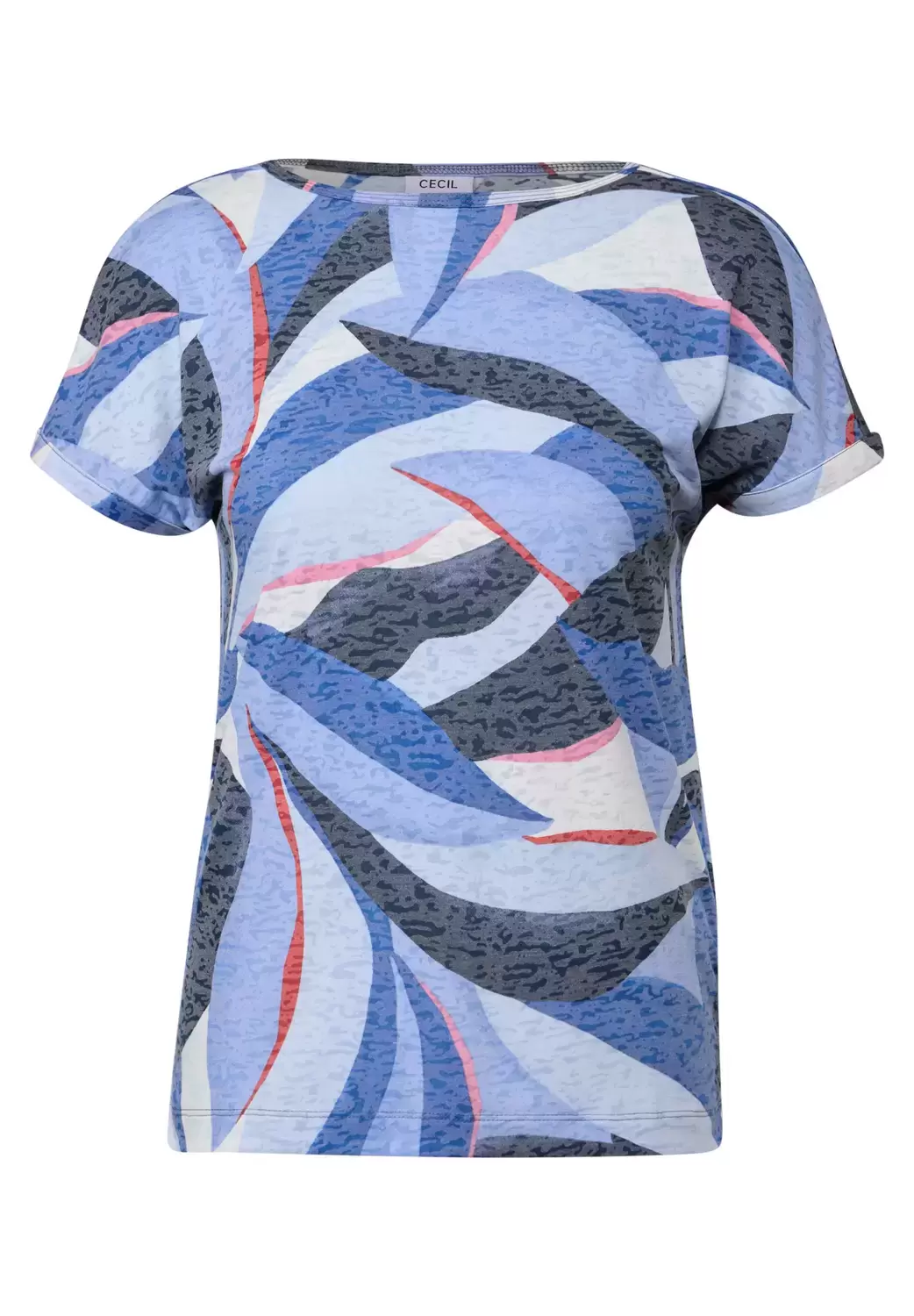 TOS Multi AOP Burn Out Shirt