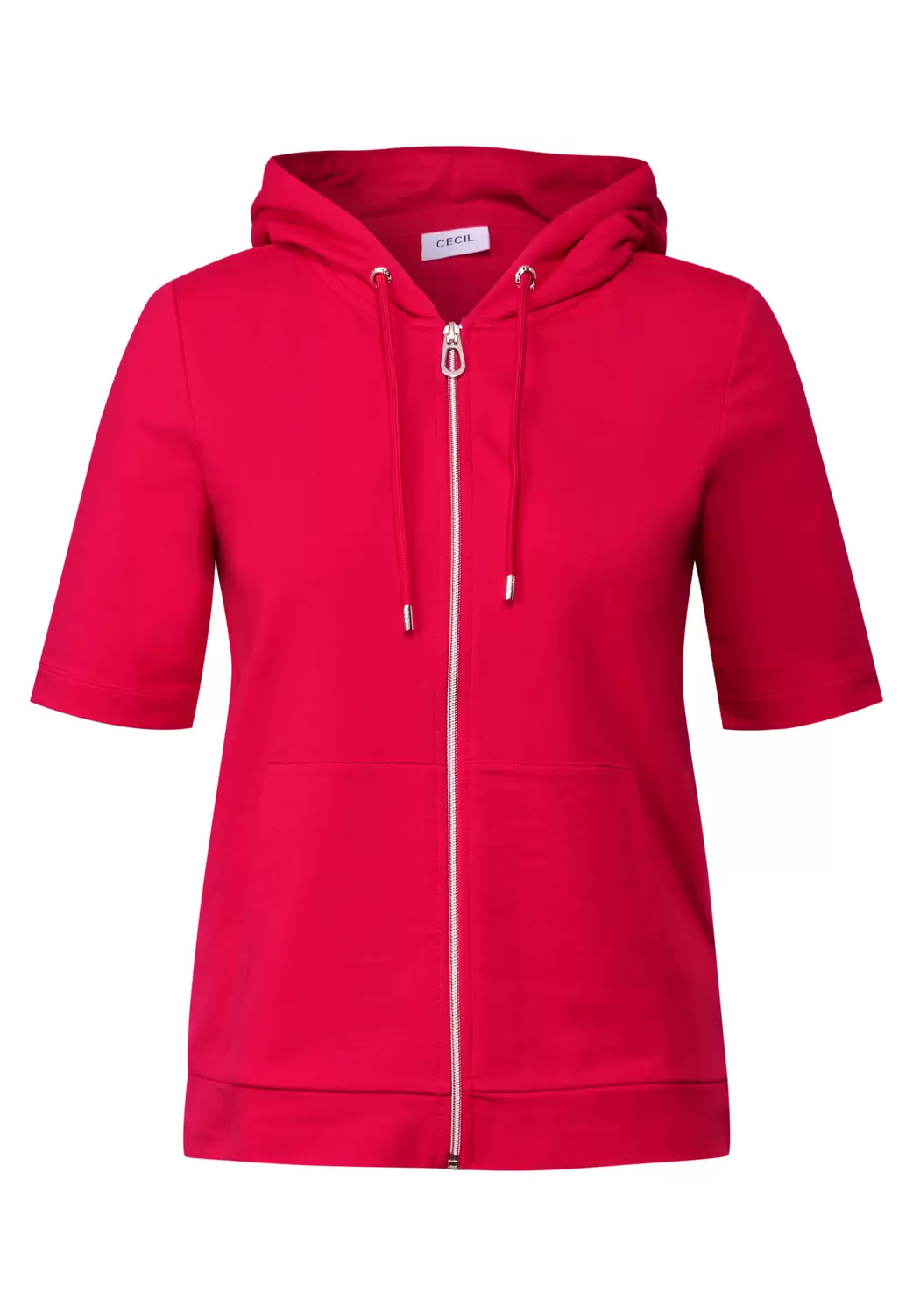 Short Sleeved Hoody Jacket - 16759/glazed apple re