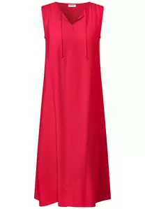 Kleid in Unifarbe
