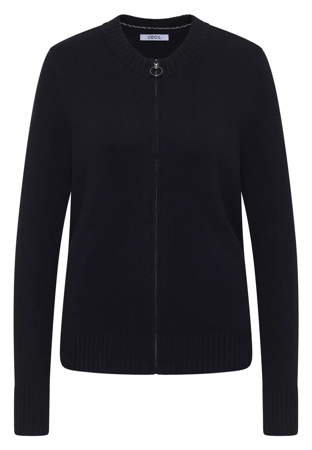 NOS_Cosy Zipper cardigan