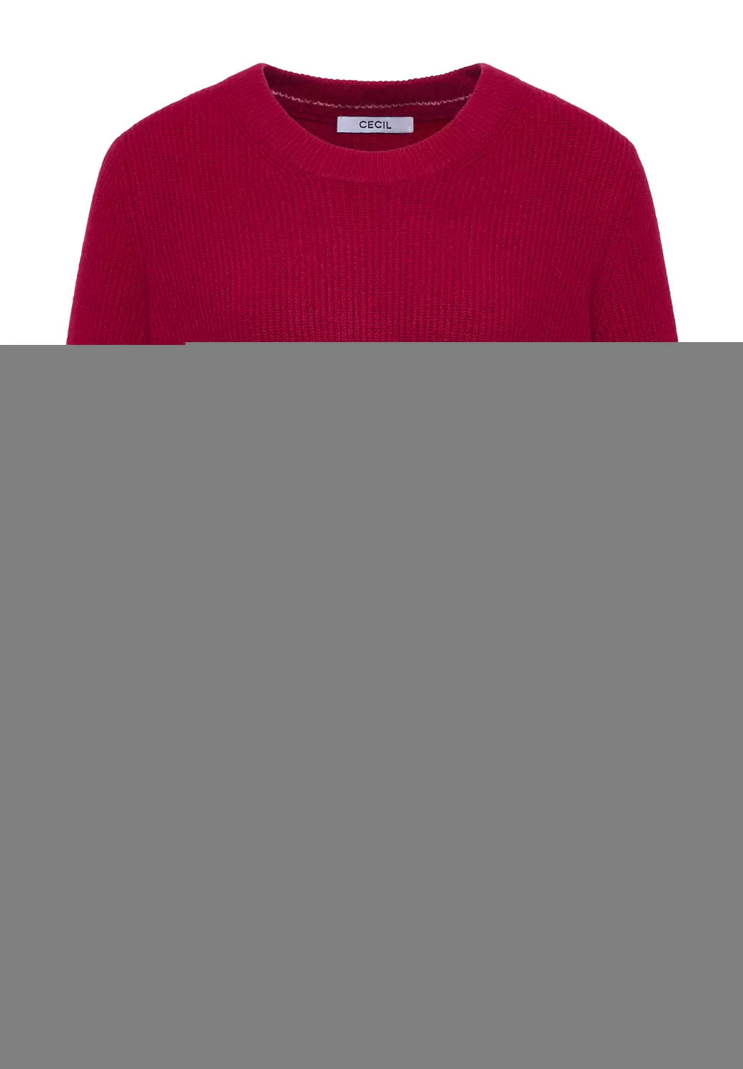 Pullover mit Strukturdetails