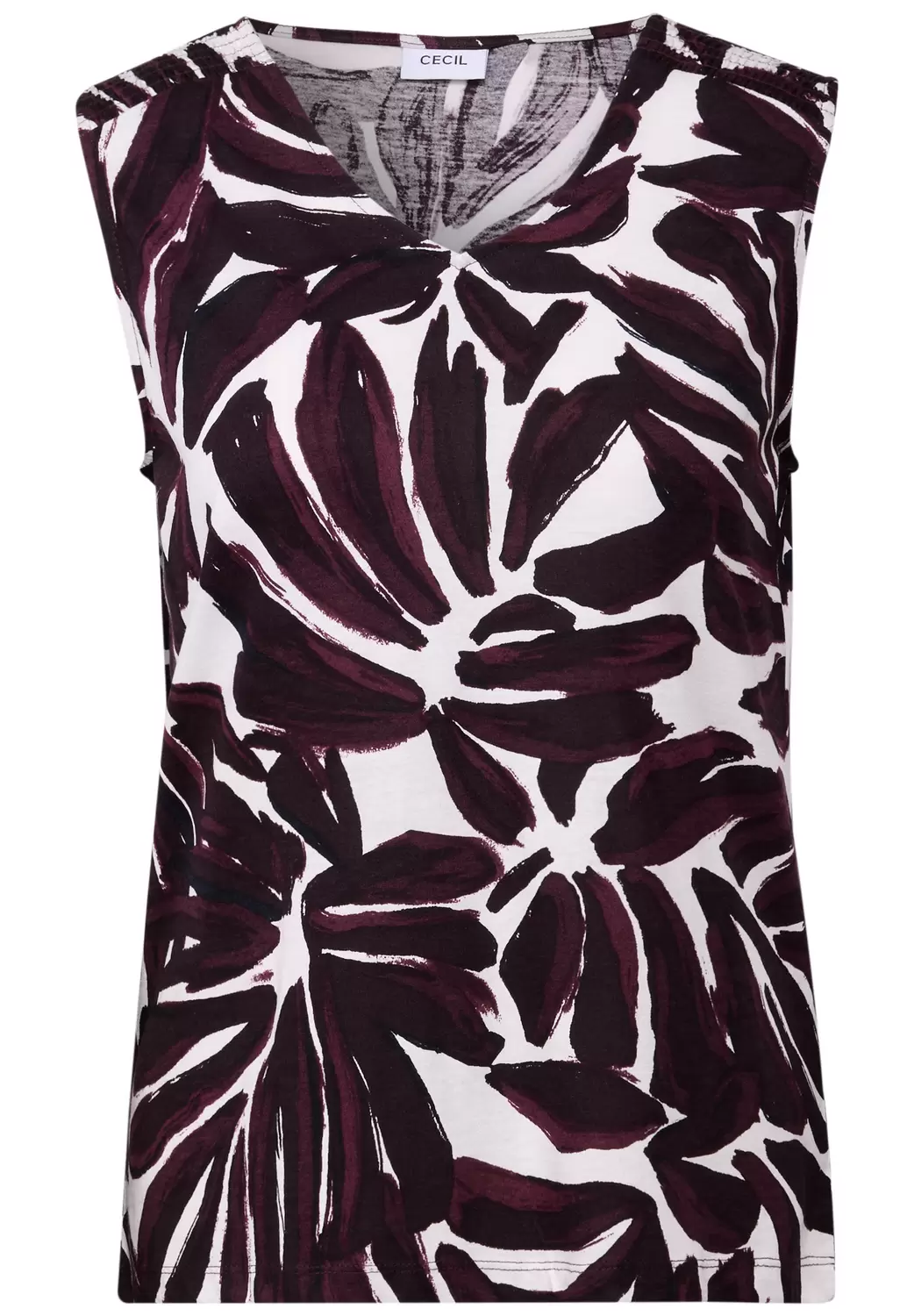 Big AOP Smock Top