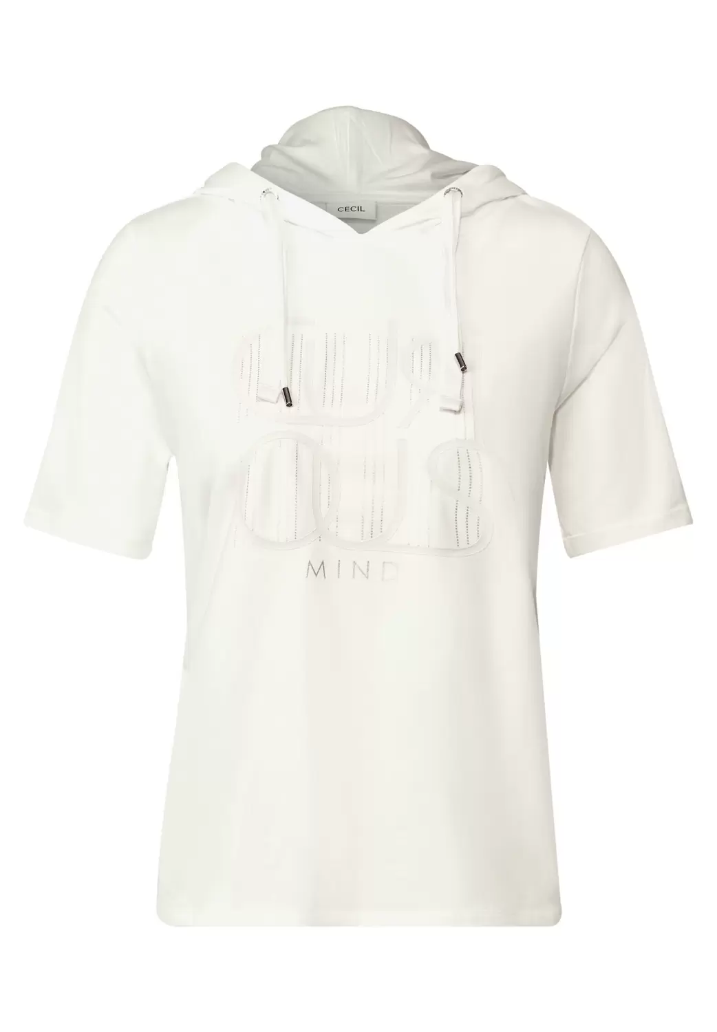 Kapuzenshirt mit Wording