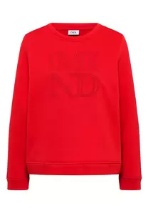 EOS_Roundneck Sweatshirt w. em - 16709/pumpkin ora