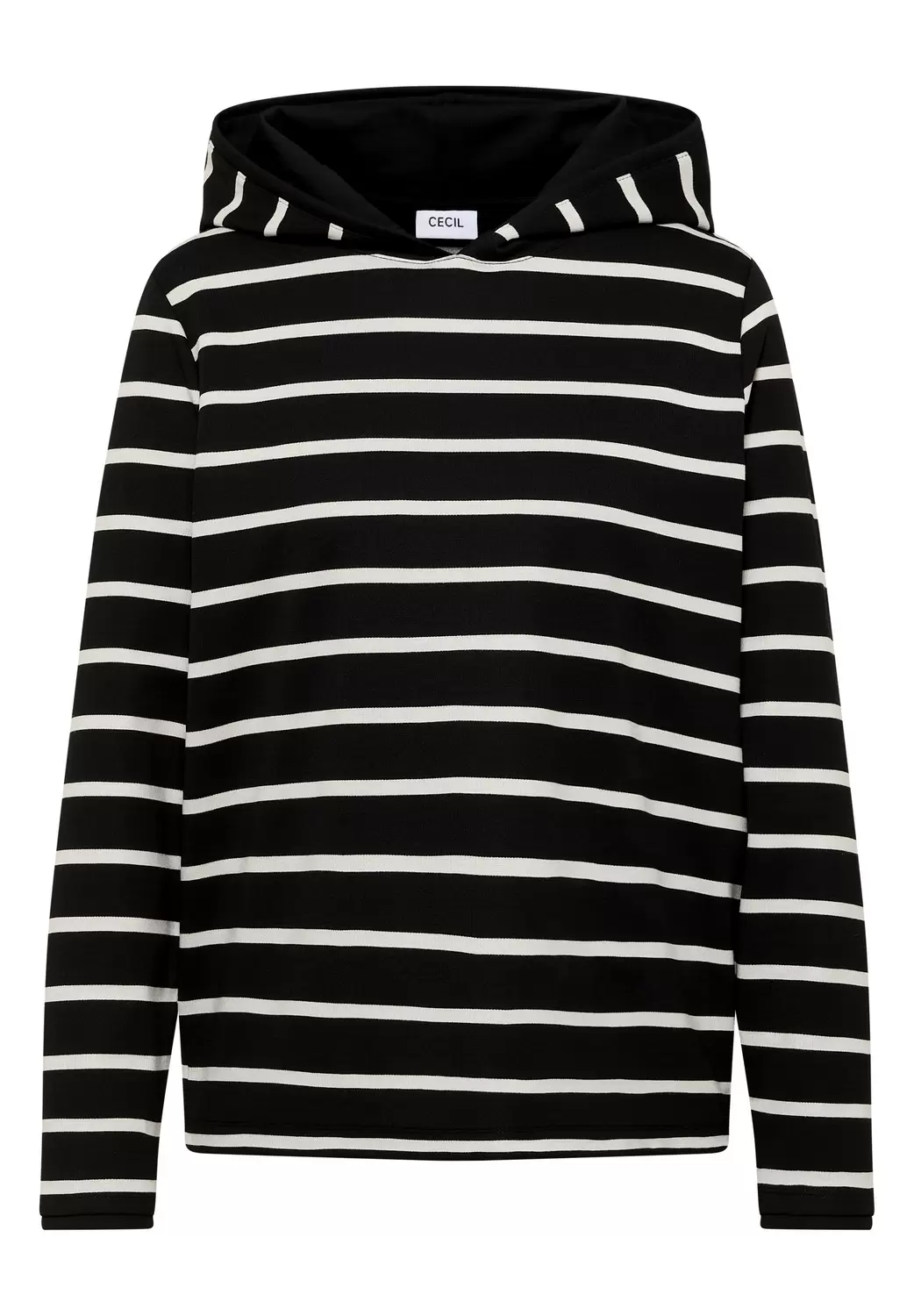 Gestreiftes Kapuzenshirt
