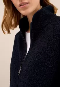 Softe Jacke mit Zipper