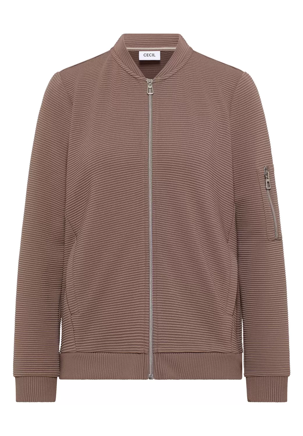 TOS Ottoman T-Shirt Blouson - 17188/cocoa taupe