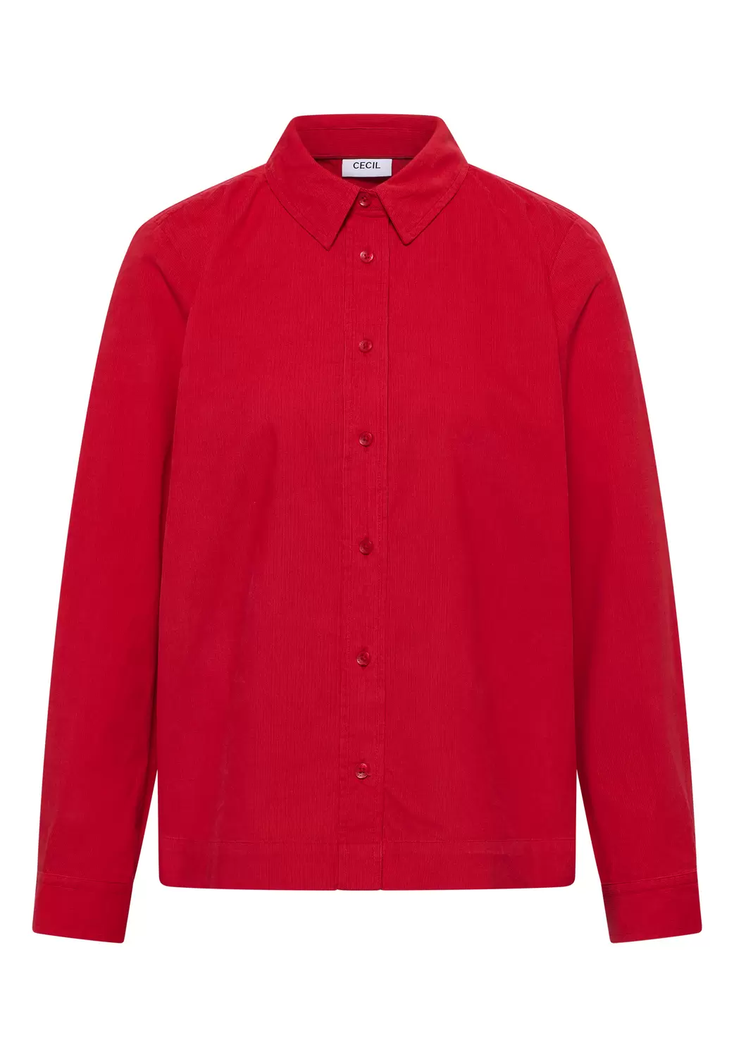Cord Hemdbluse