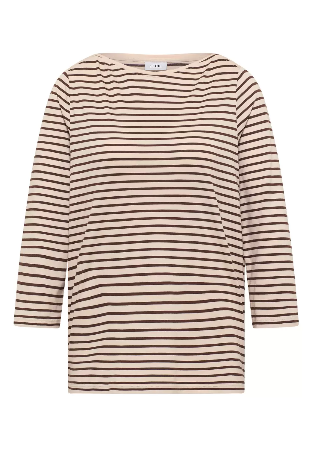 Basic Stripe Boatneck