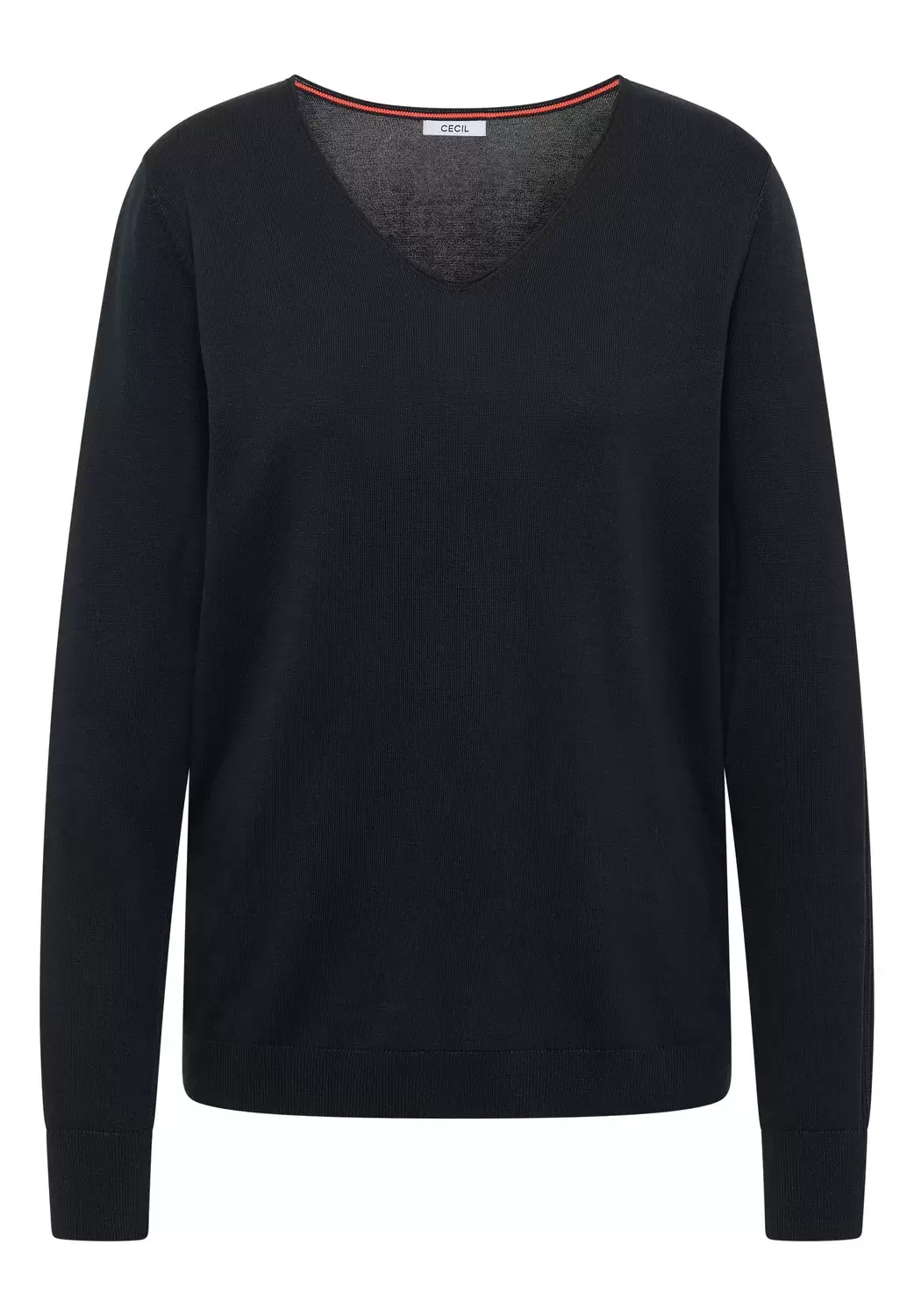 NOS_Basic V-Neck Pullover female