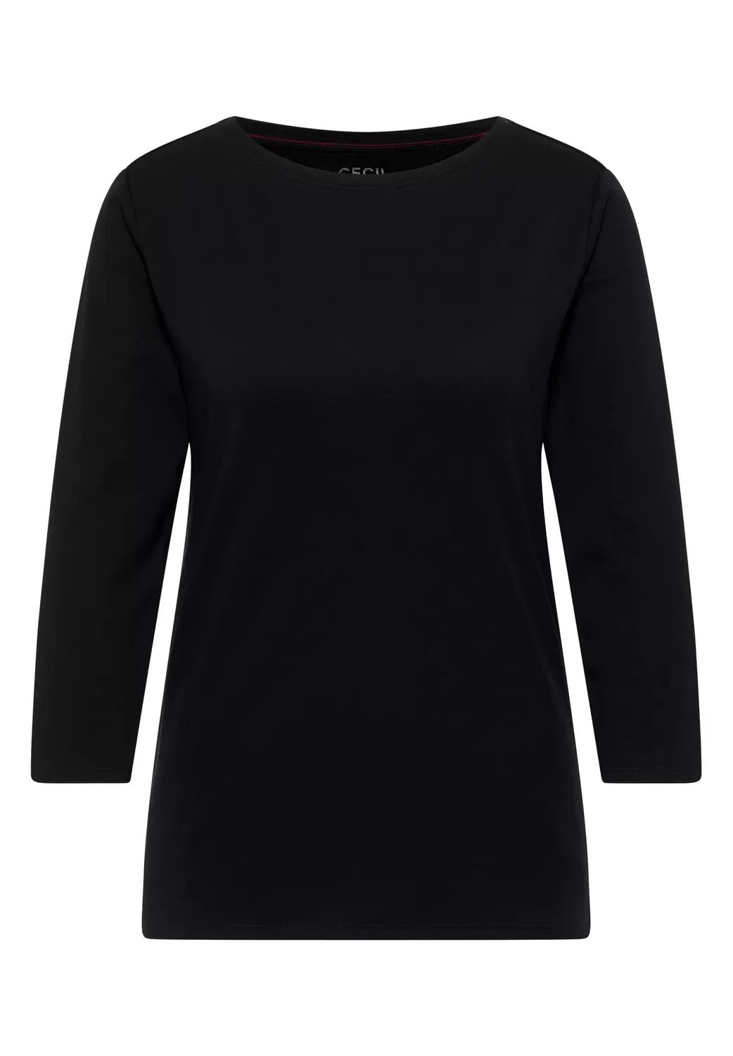 NOS Basic Boatneck - 10001/Black