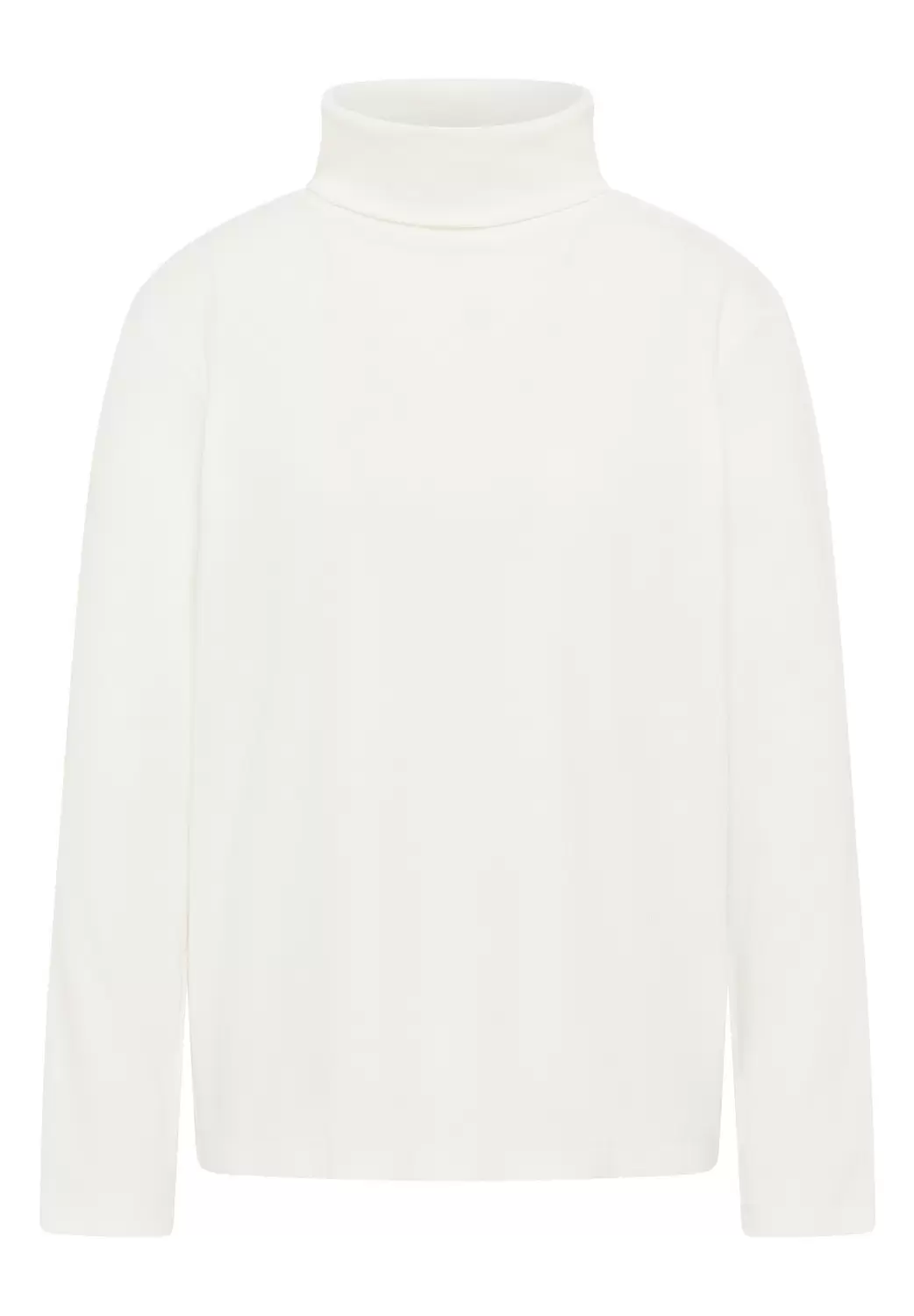 Langarmshirt in Rippstruktur