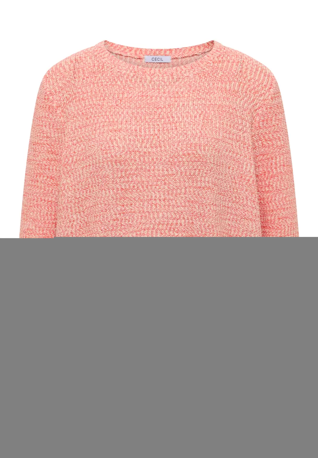 TOS_Space-dye Tape sweater female