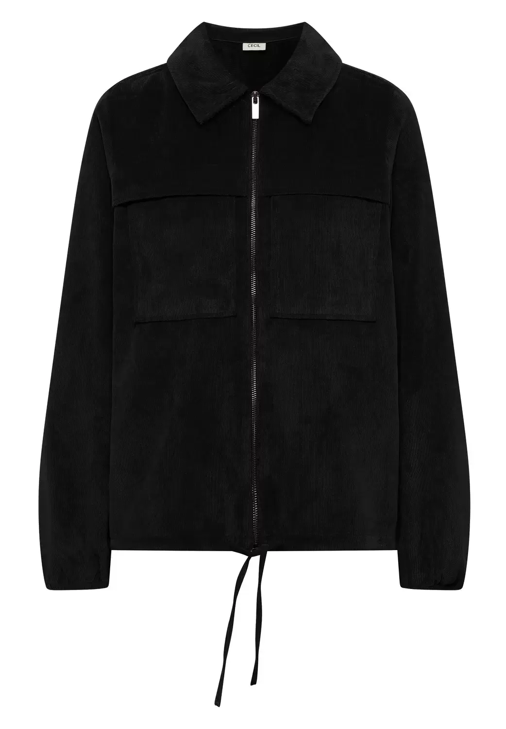 Cordjacke mit Tunnelzug