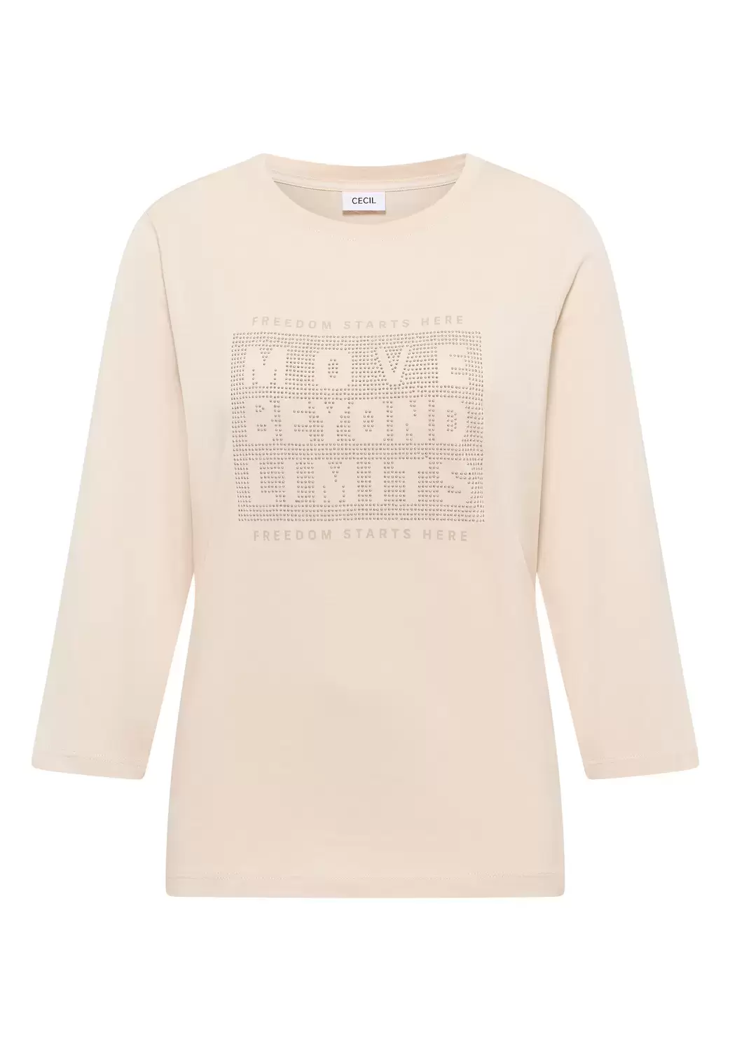 Shirt mit Schmucksteinen