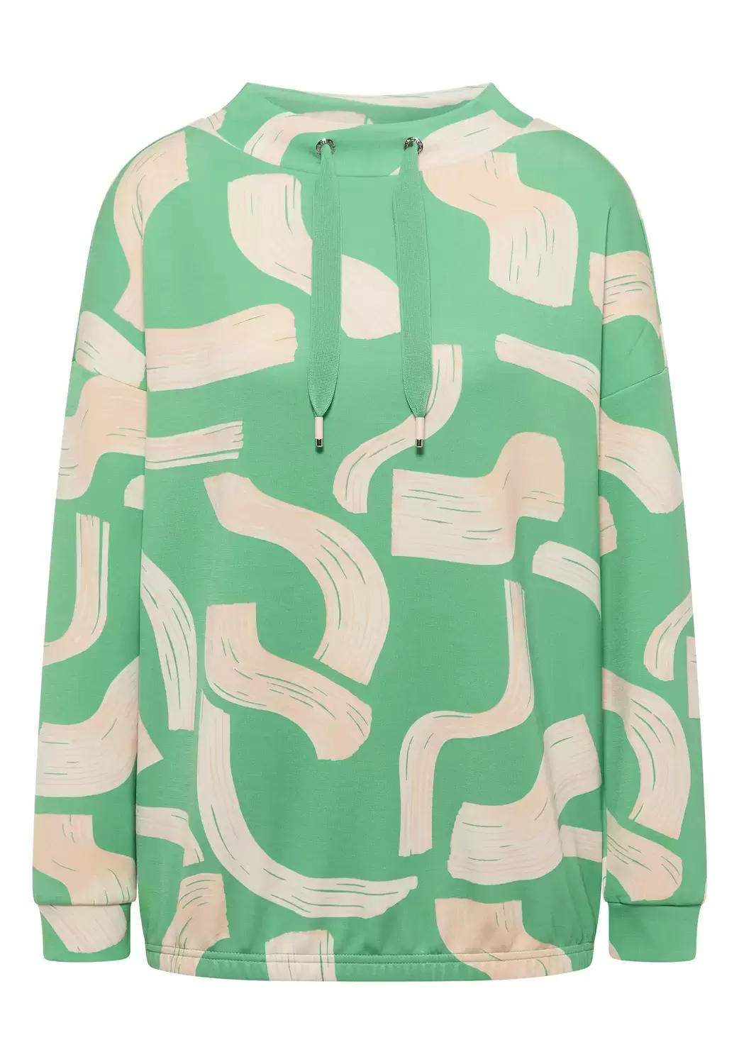 TOS Big AOP Funnel Neck female
