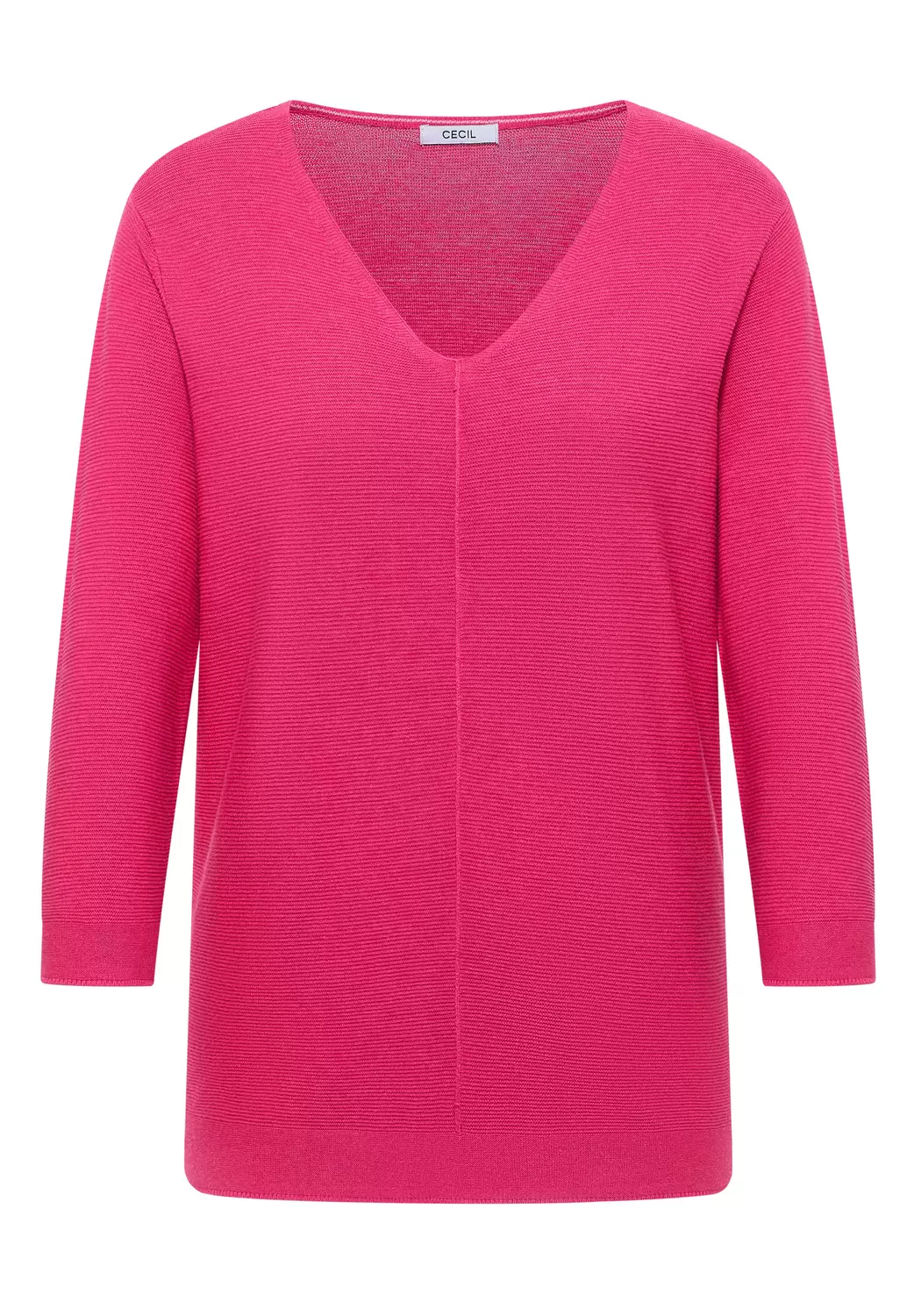 TOS_Structured V-neck