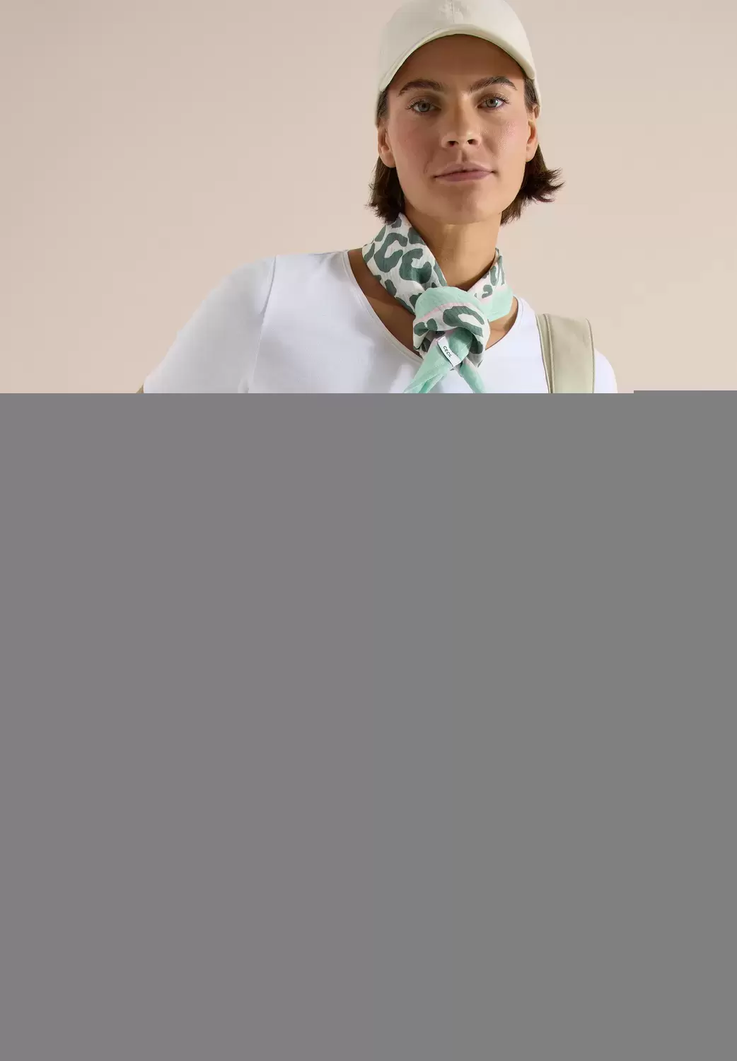 Leo Print and Structure Bandan