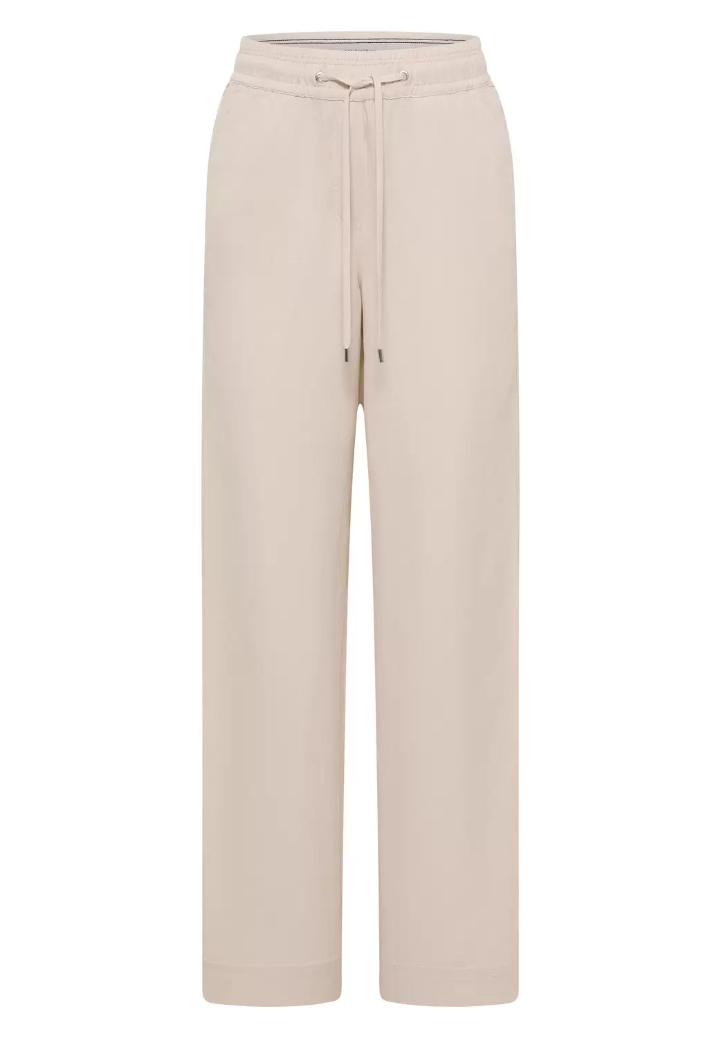 Wide Leg Hose im Loose Fit aus Leinenmix