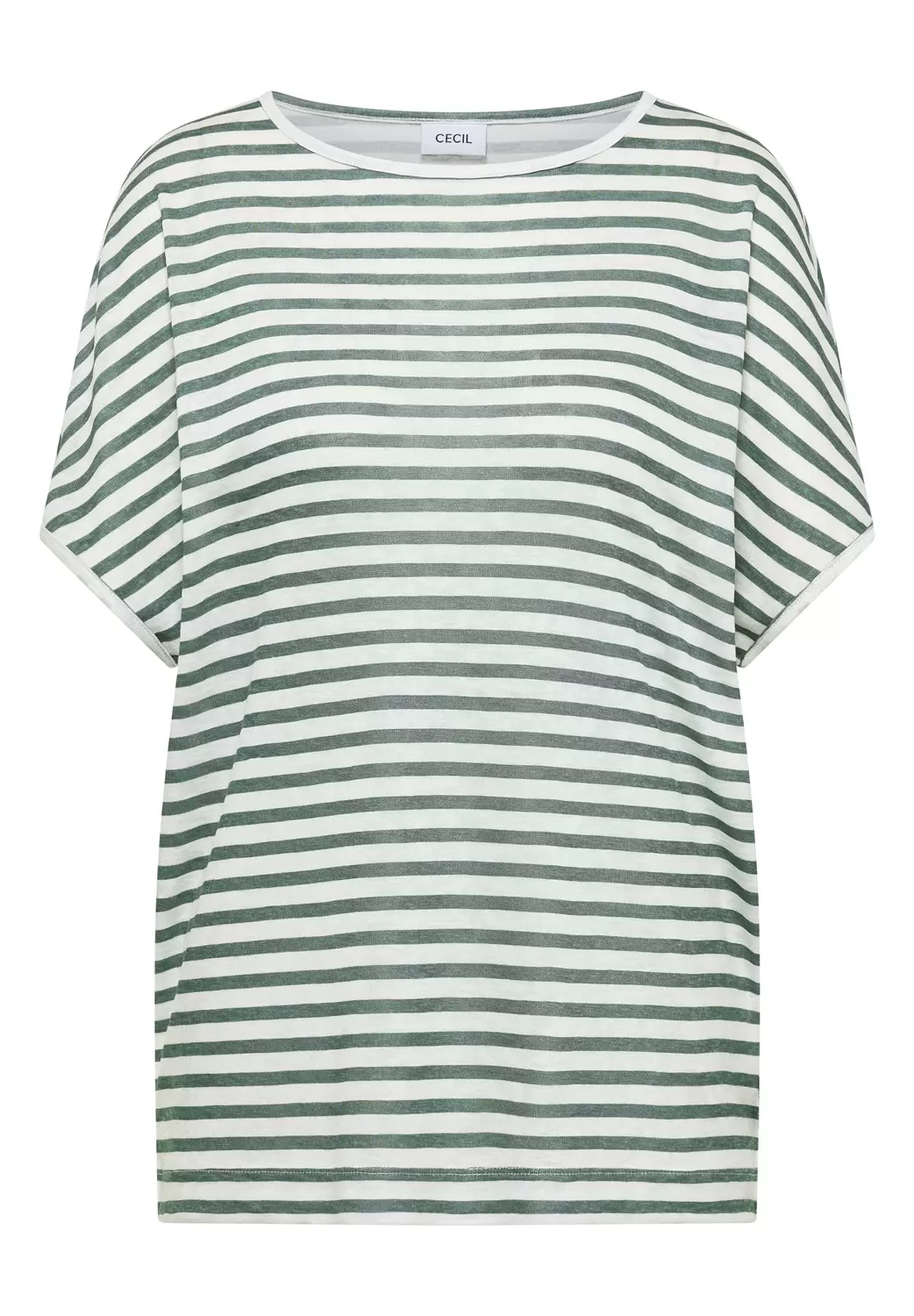 LINEN OPTIC_Two-Tone Stripe Sh