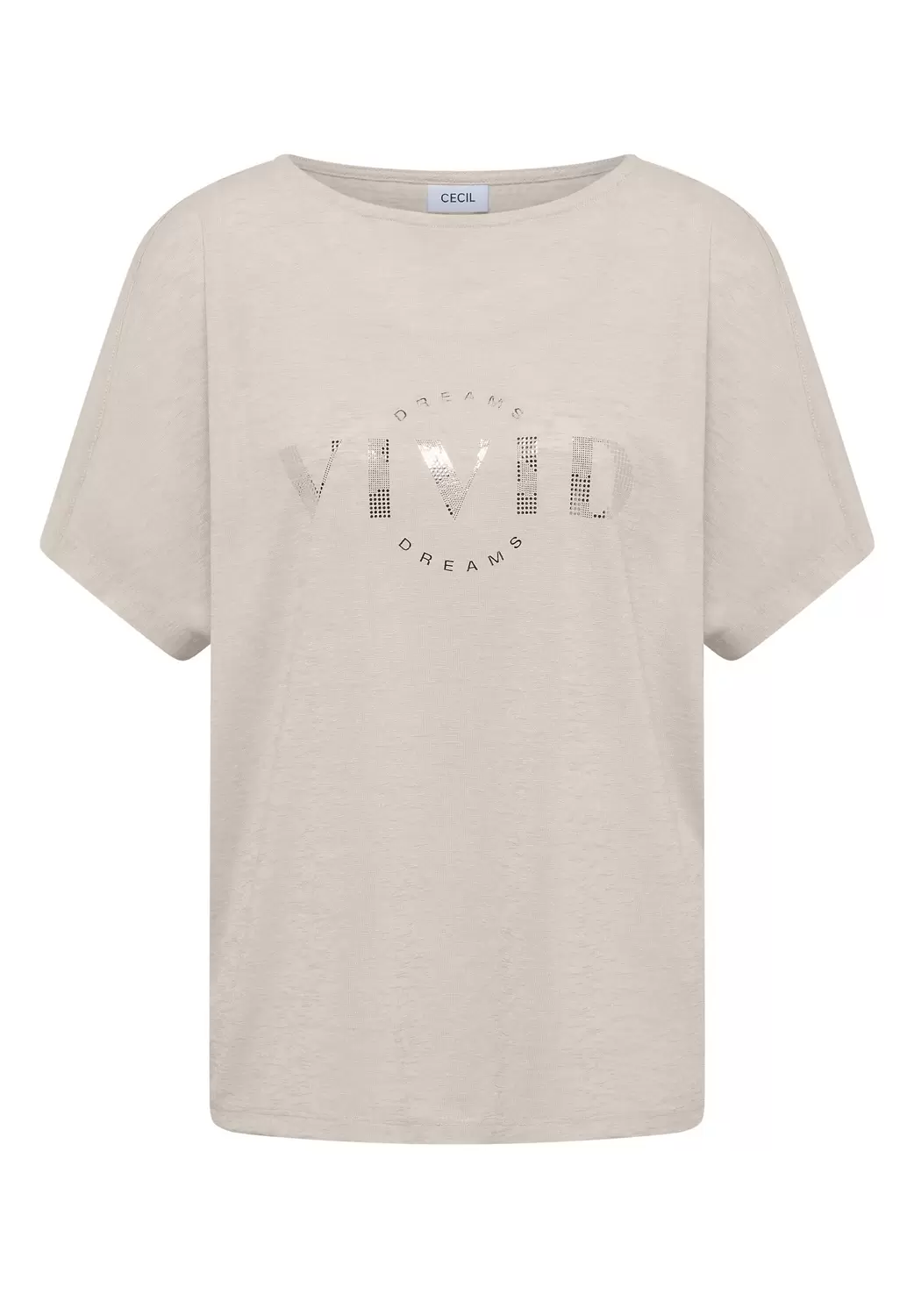 LINEN OPTIC_FP Dropped Shoulde female