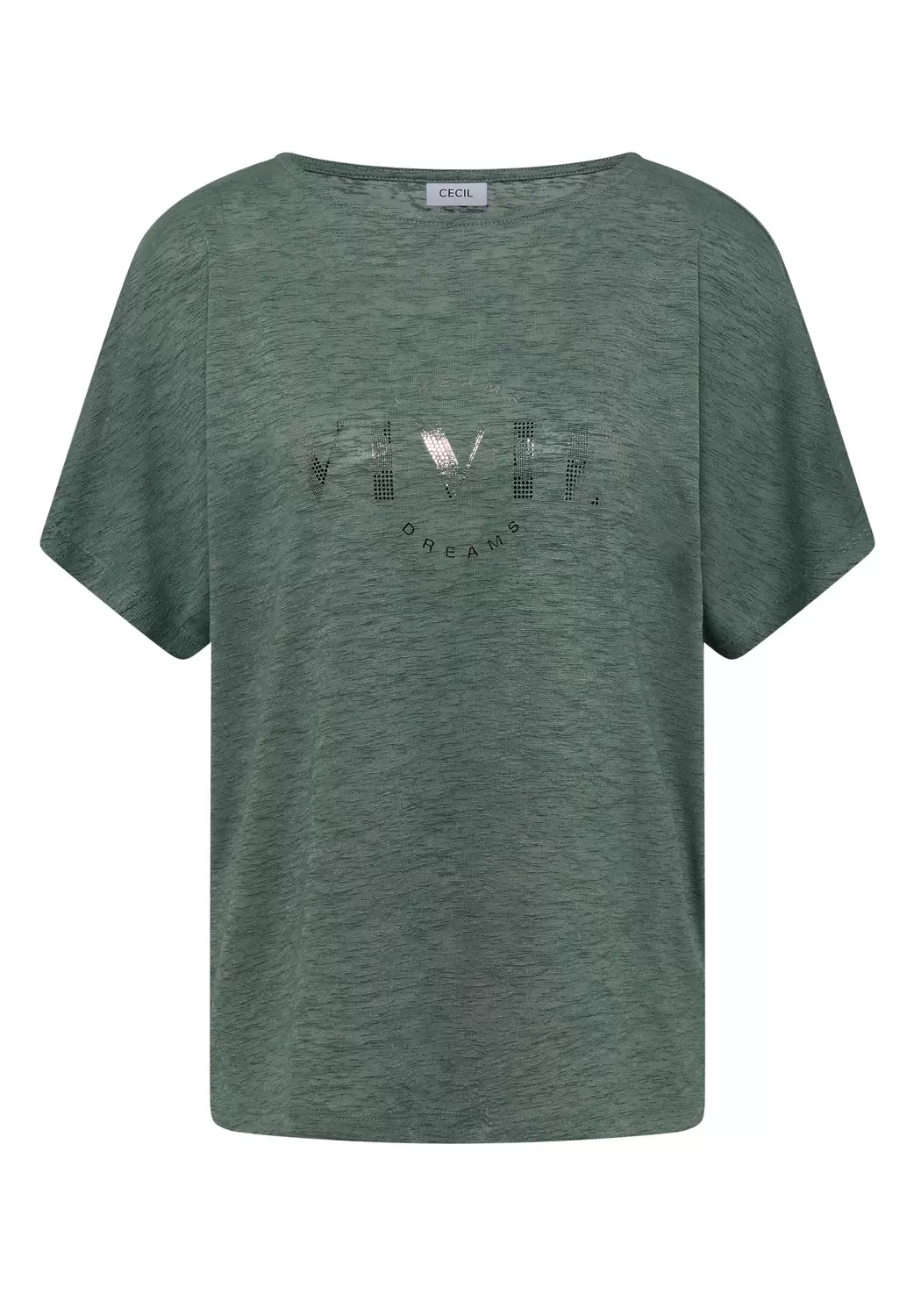 LINEN OPTIC_FP Dropped Shoulde