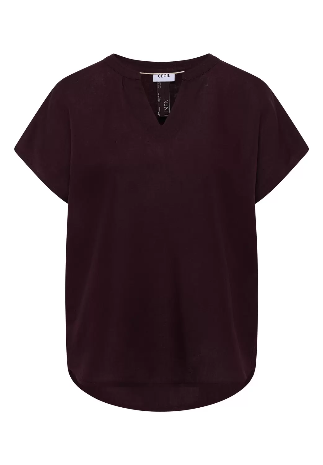 LI/CV_Solid Sleeveless Blouse