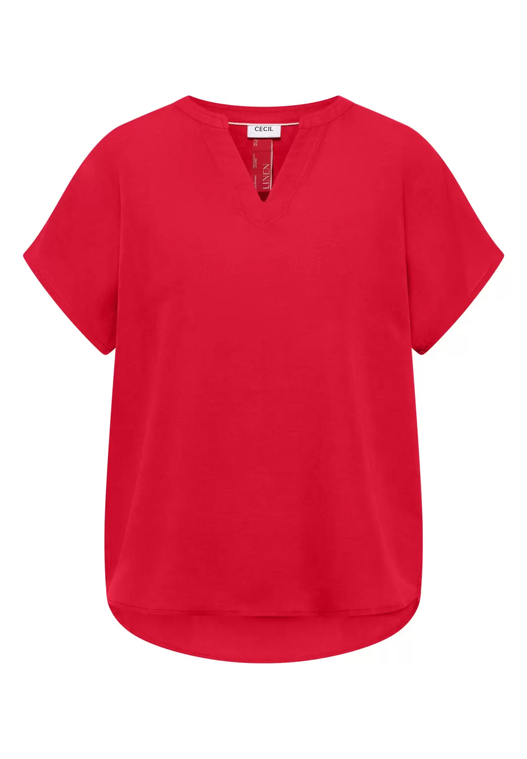 LI/CV_Solid Sleeveless Blouse